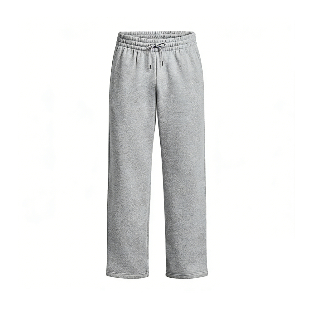 Pantalon polaire gris chiné de qualité supérieure pour homme