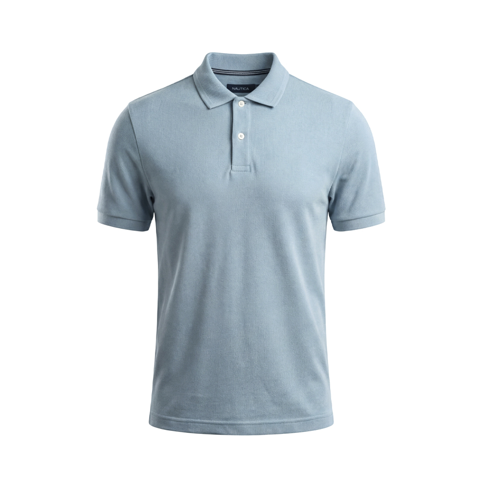 Polo à manches courtes en coton pour homme